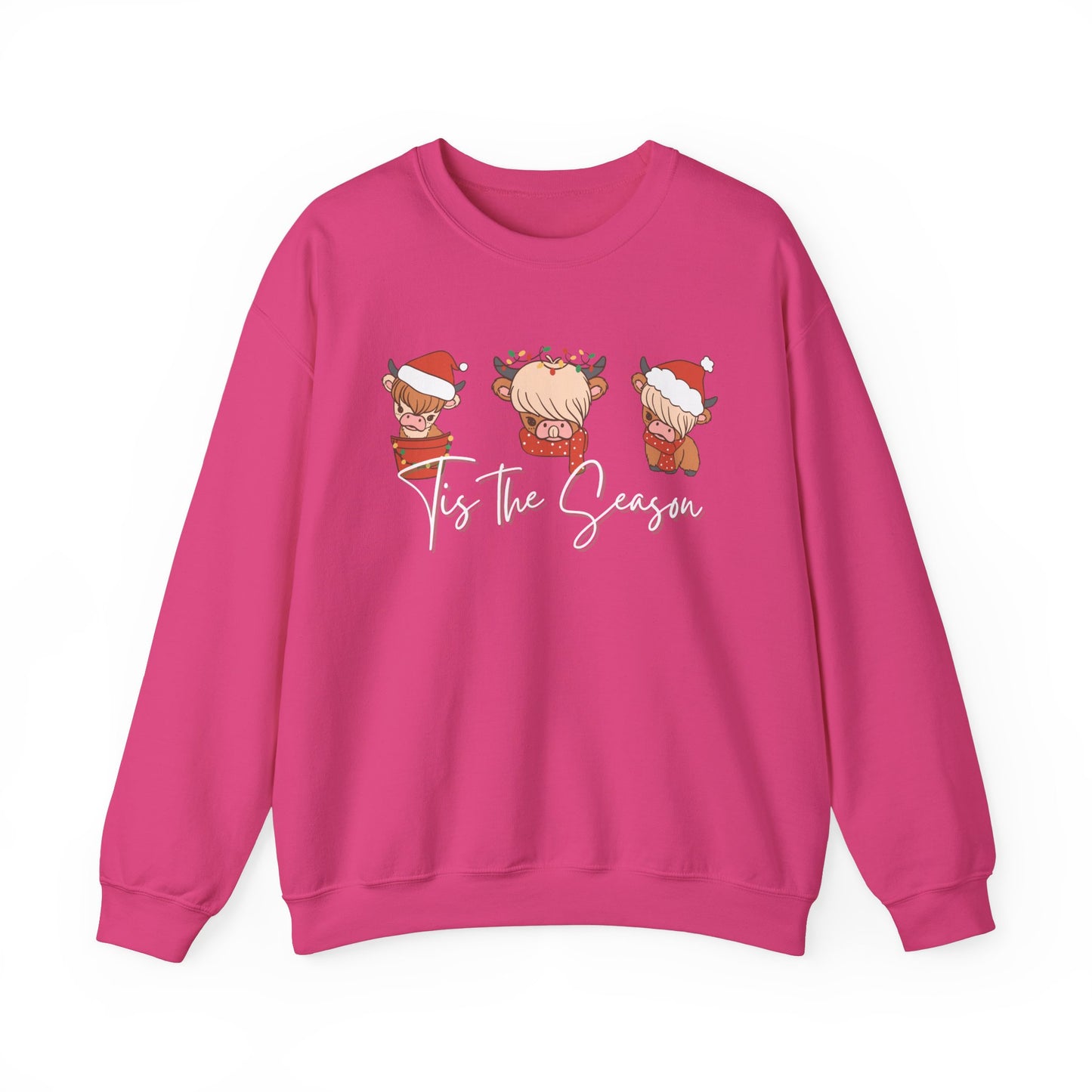 Christmas Highland Cow Sweatshirt