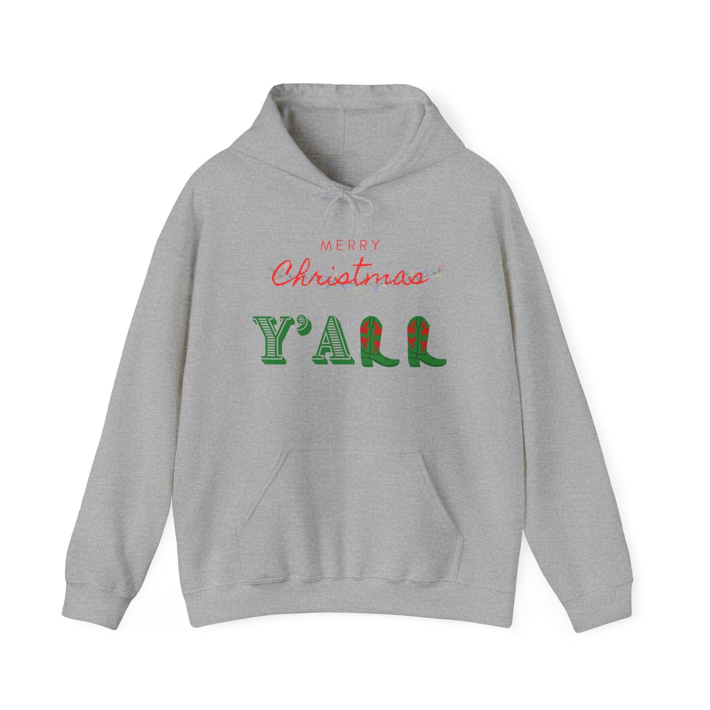 Christmas Western Hoodie