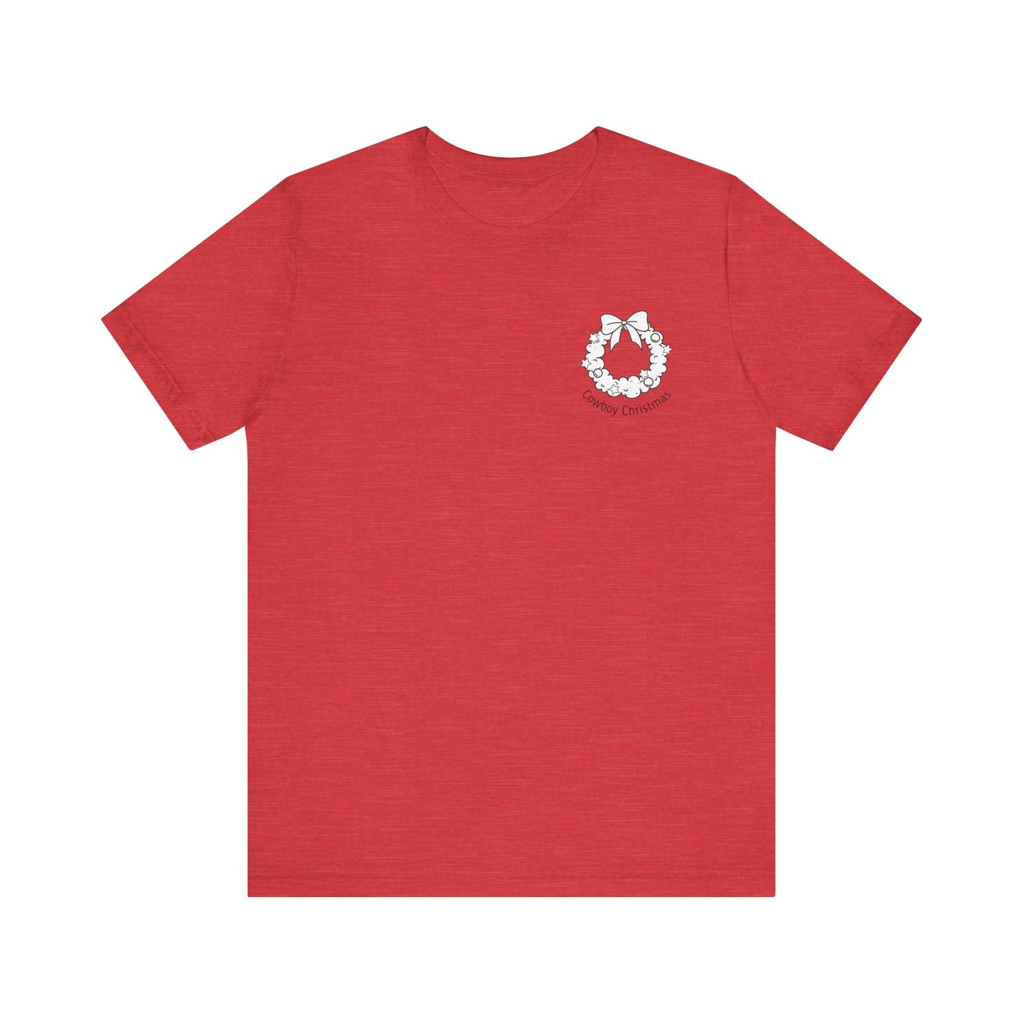 Cowboy Christmas Tee Shirt