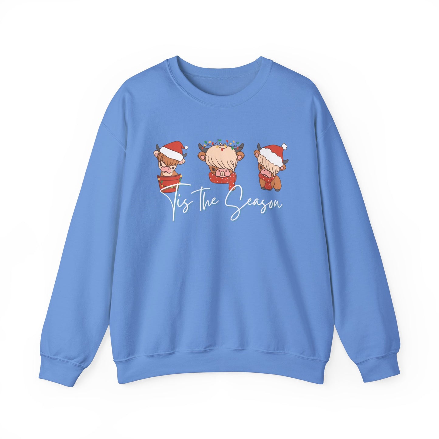 Christmas Highland Cow Sweatshirt