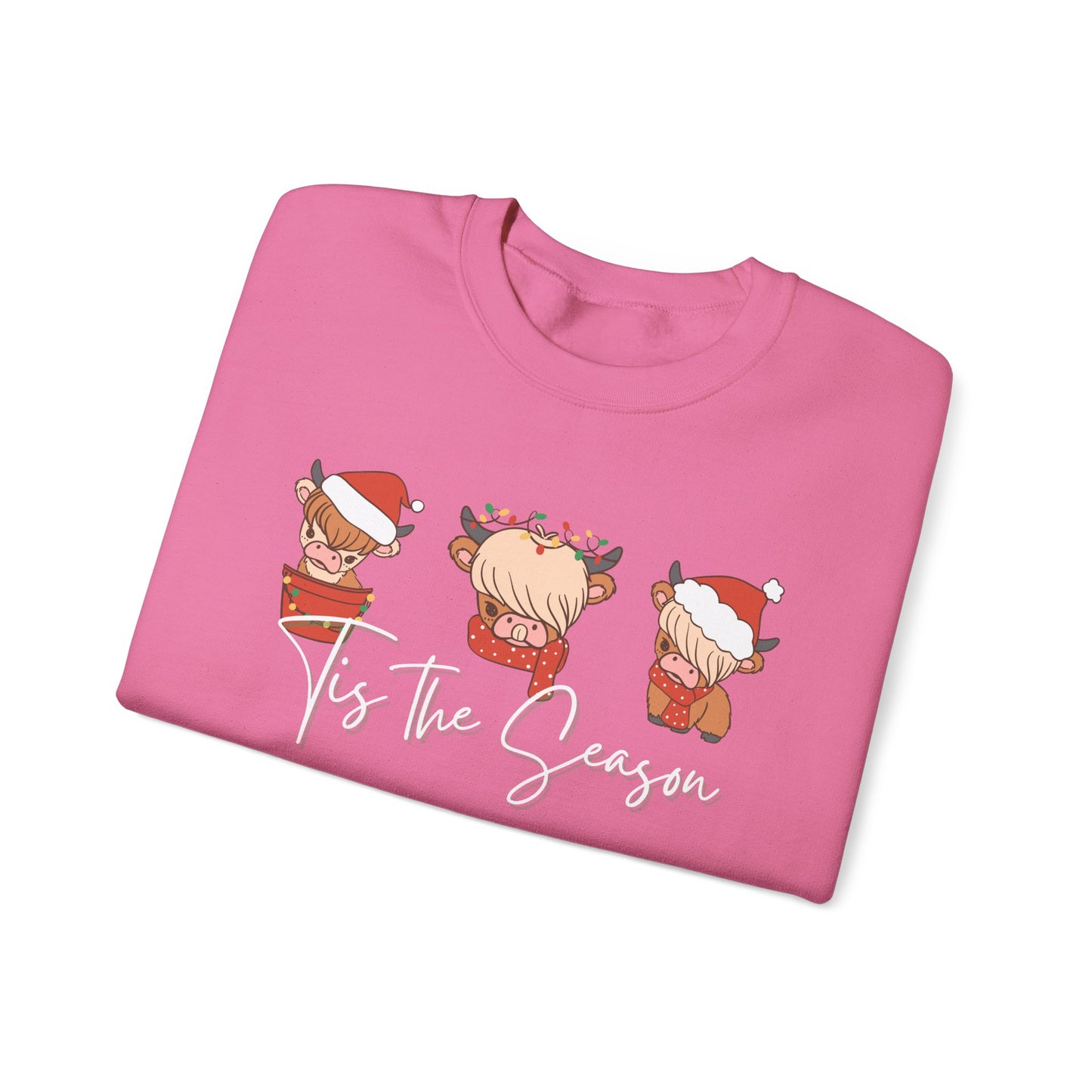 Christmas Highland Cow Sweatshirt