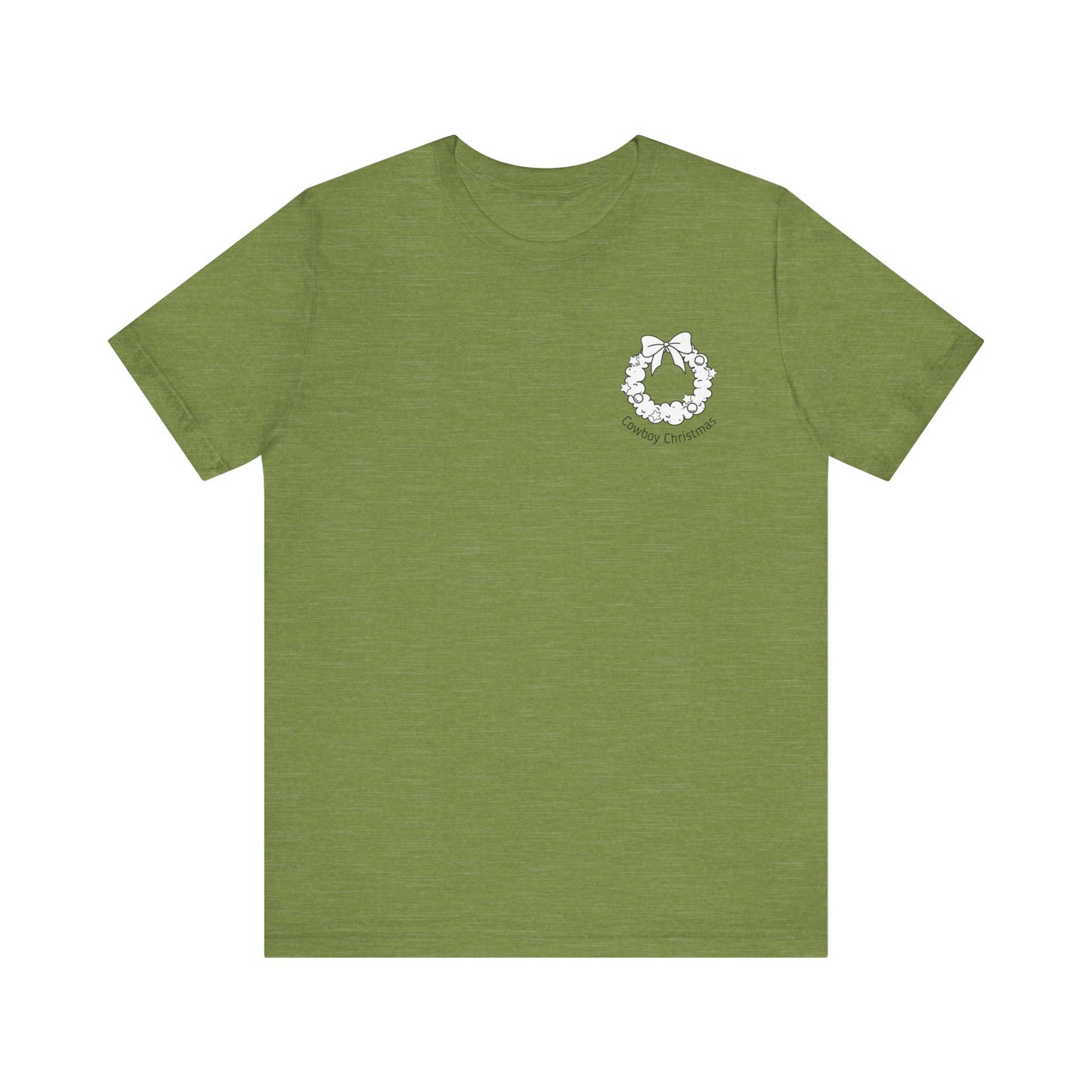 Cowboy Christmas Tee Shirt