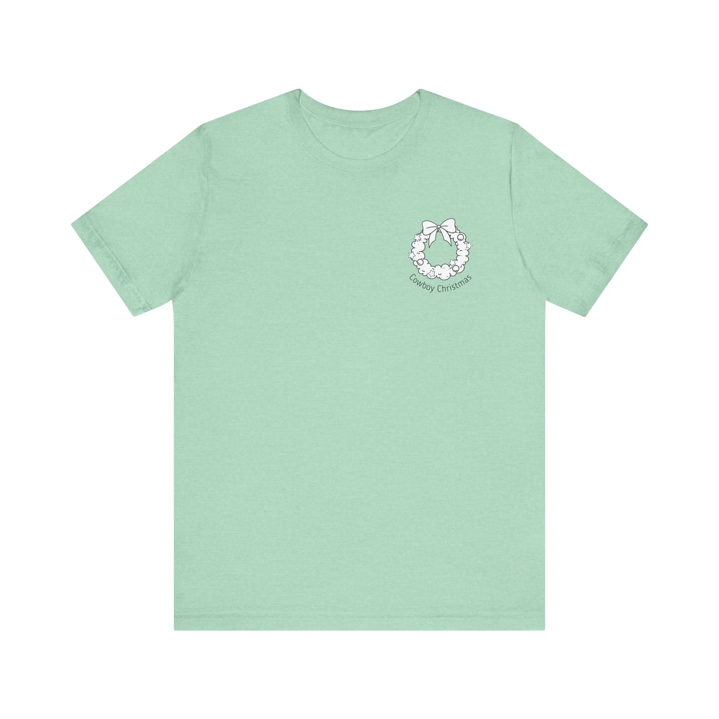 Cowboy Christmas Tee Shirt