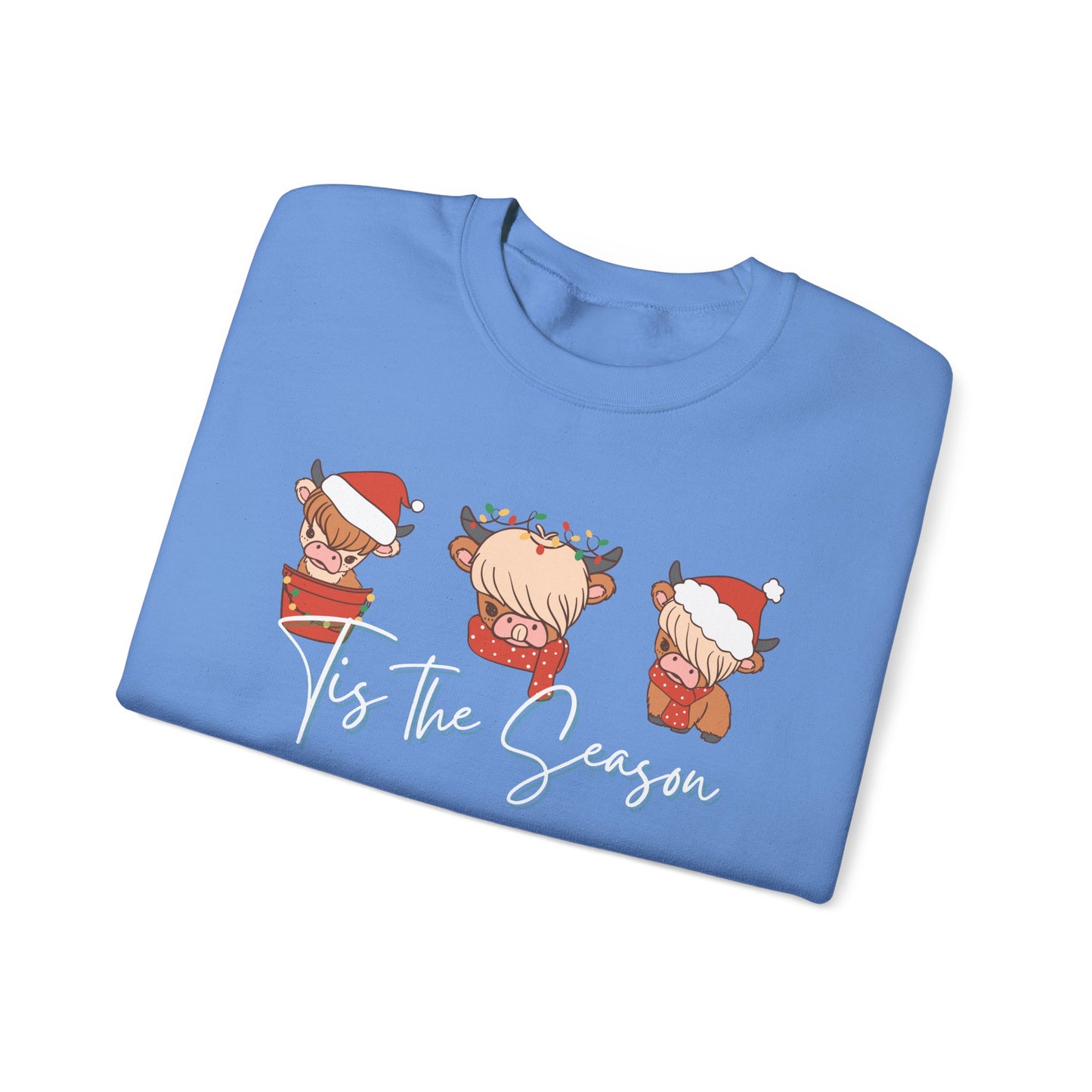 Christmas Highland Cow Sweatshirt