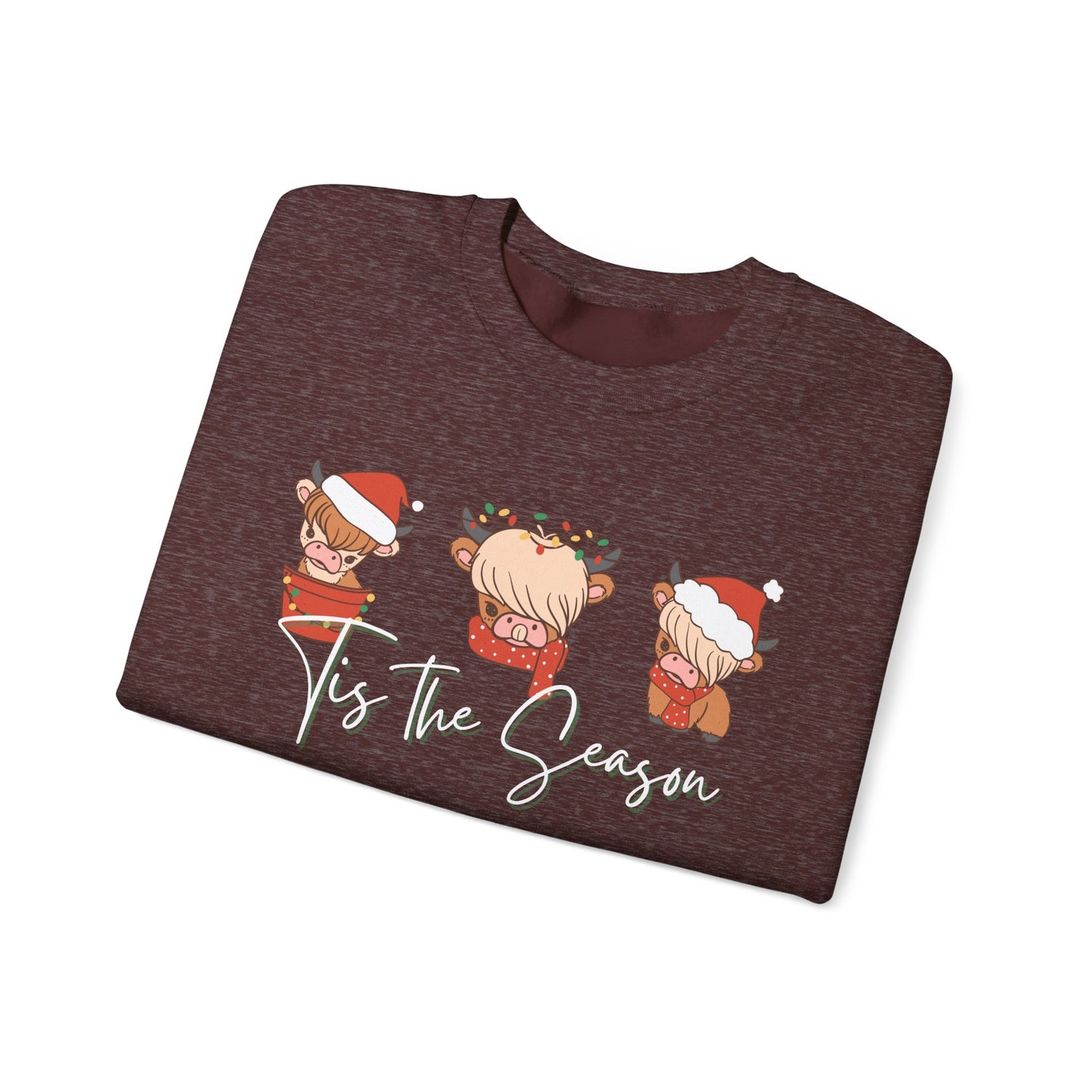 Christmas Highland Cow Sweatshirt