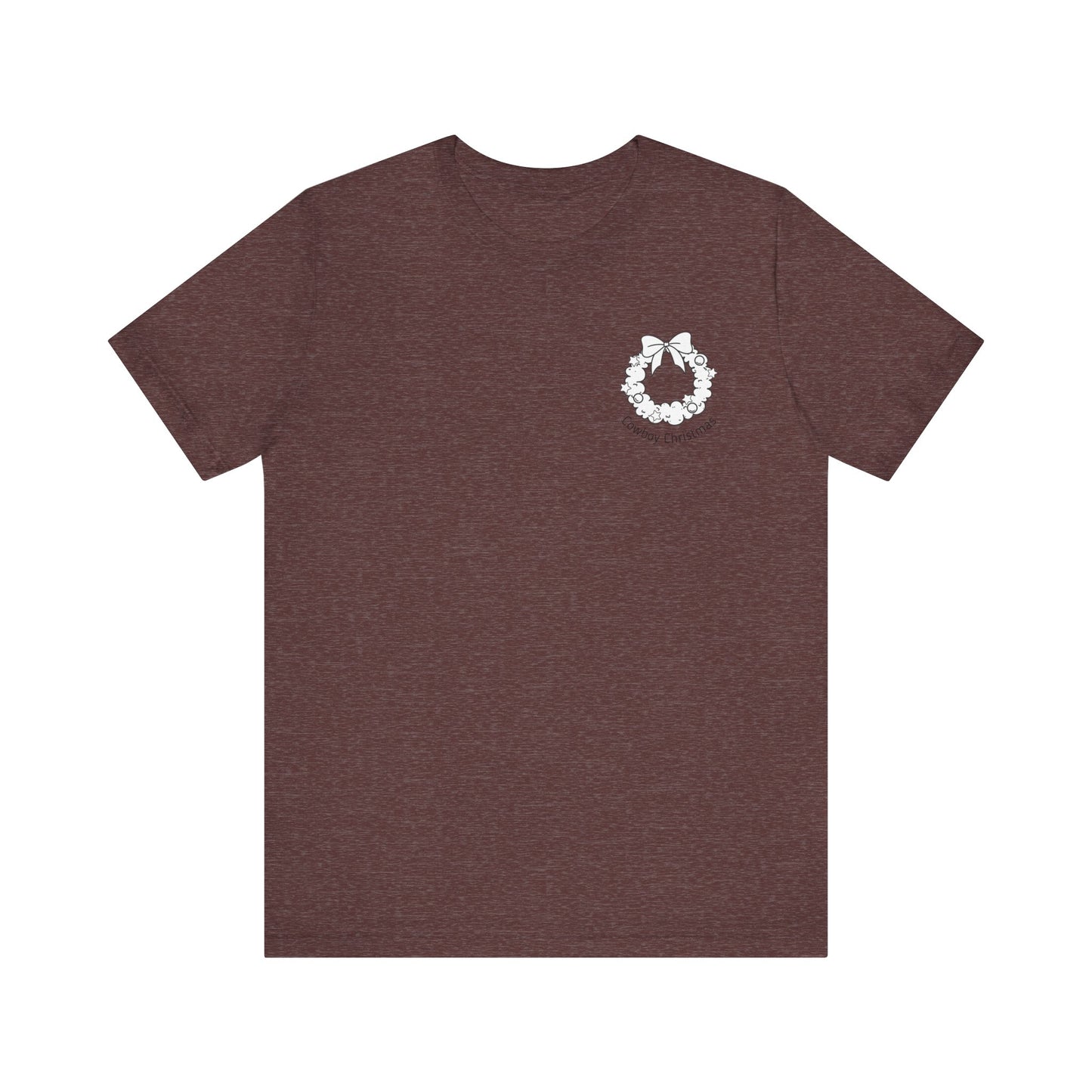 Cowboy Christmas Tee Shirt