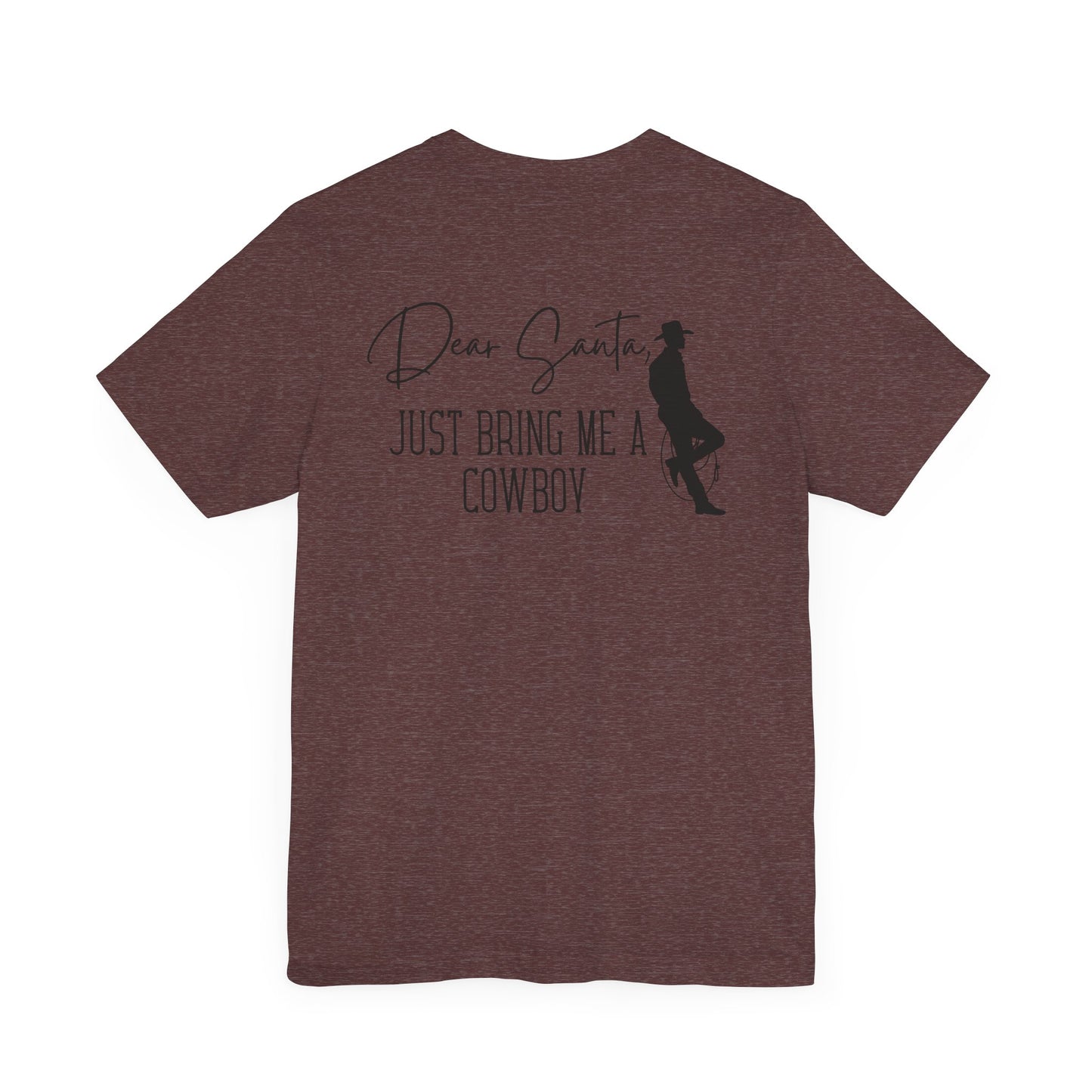 Cowboy Christmas Tee Shirt