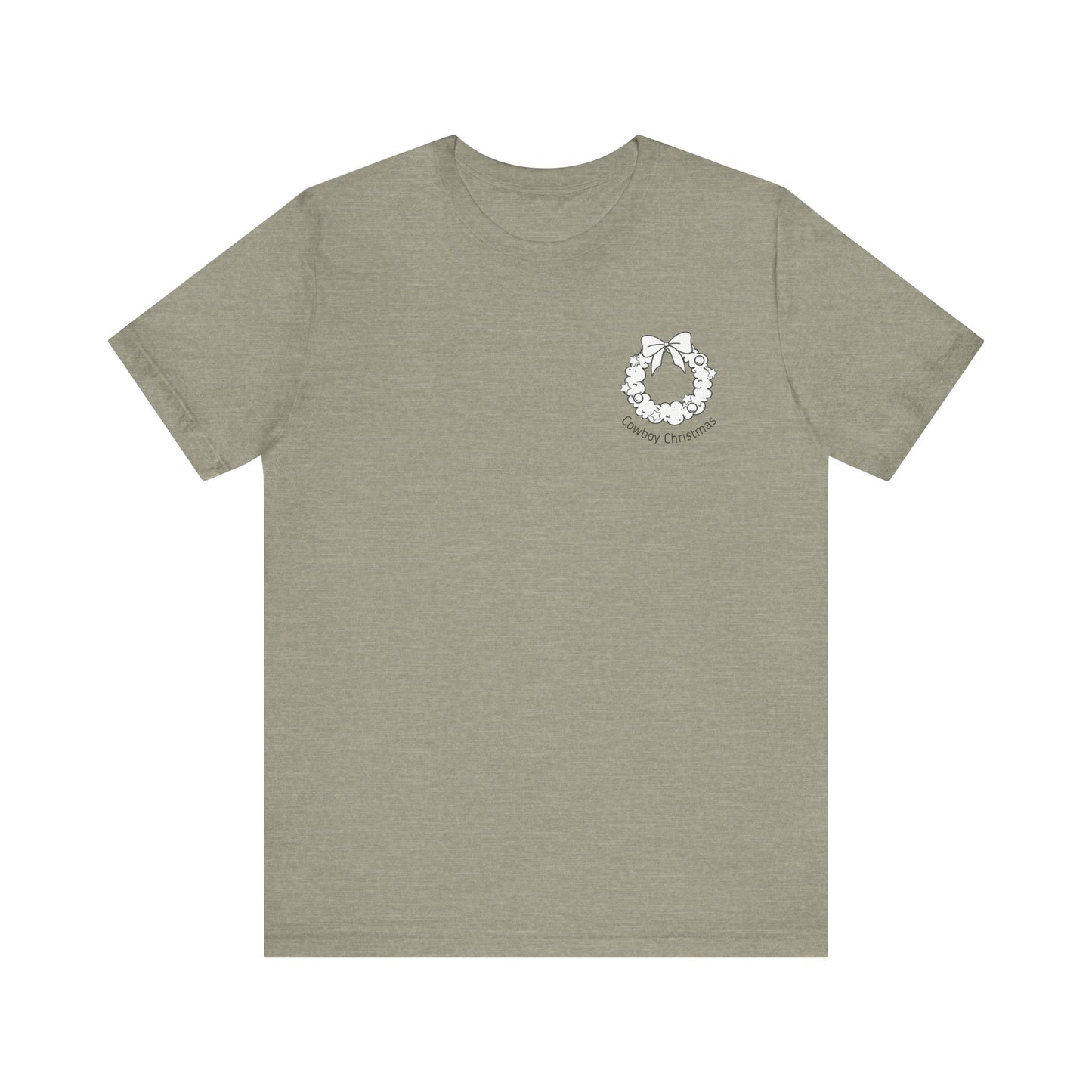 Cowboy Christmas Tee Shirt