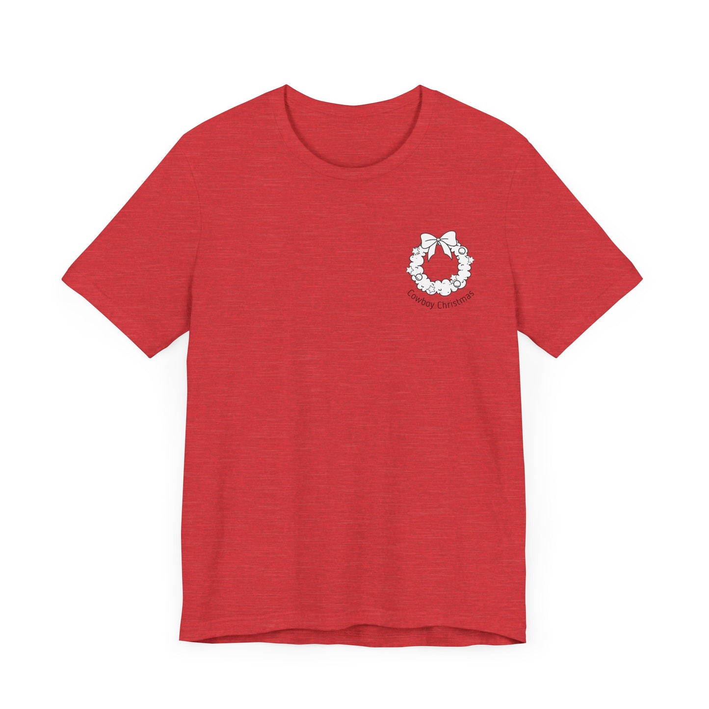 Cowboy Christmas Tee Shirt