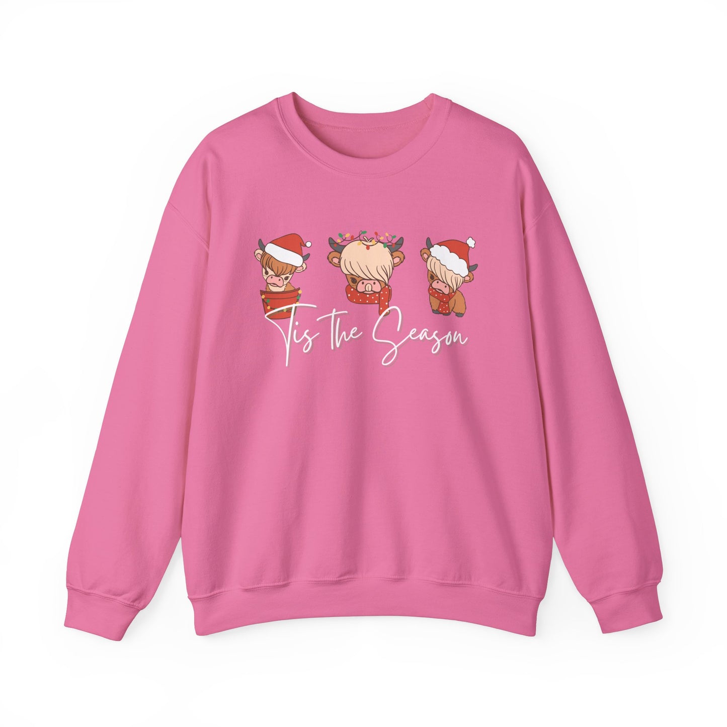 Christmas Highland Cow Sweatshirt