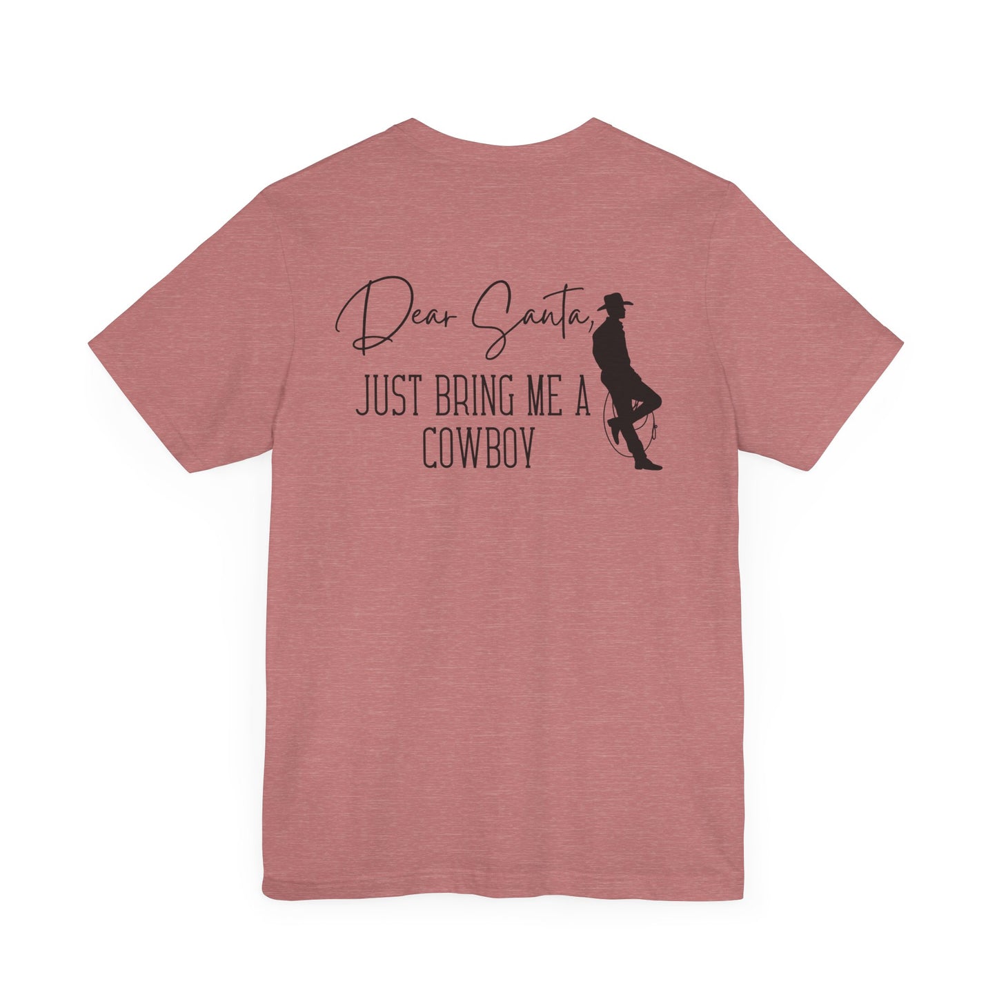 Cowboy Christmas Tee Shirt