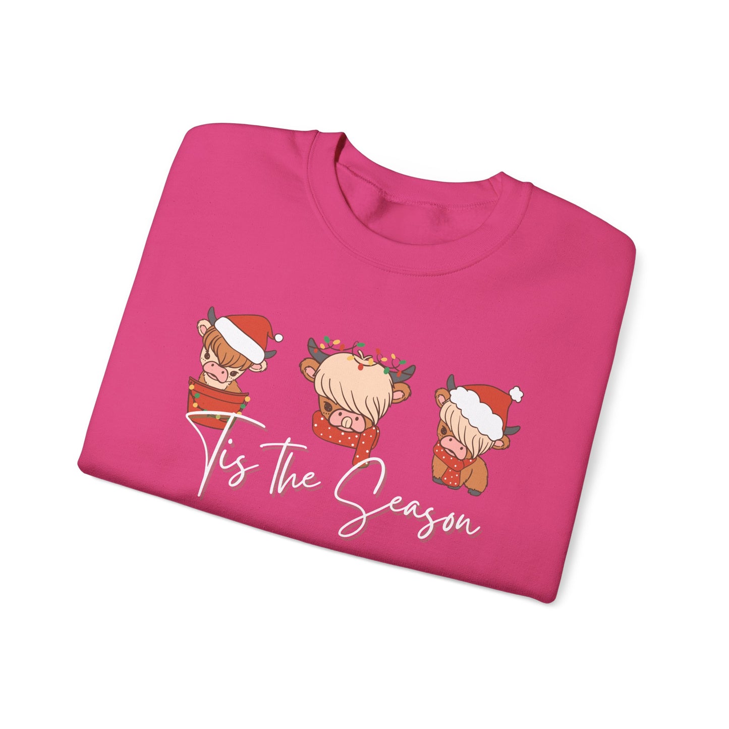 Christmas Highland Cow Sweatshirt