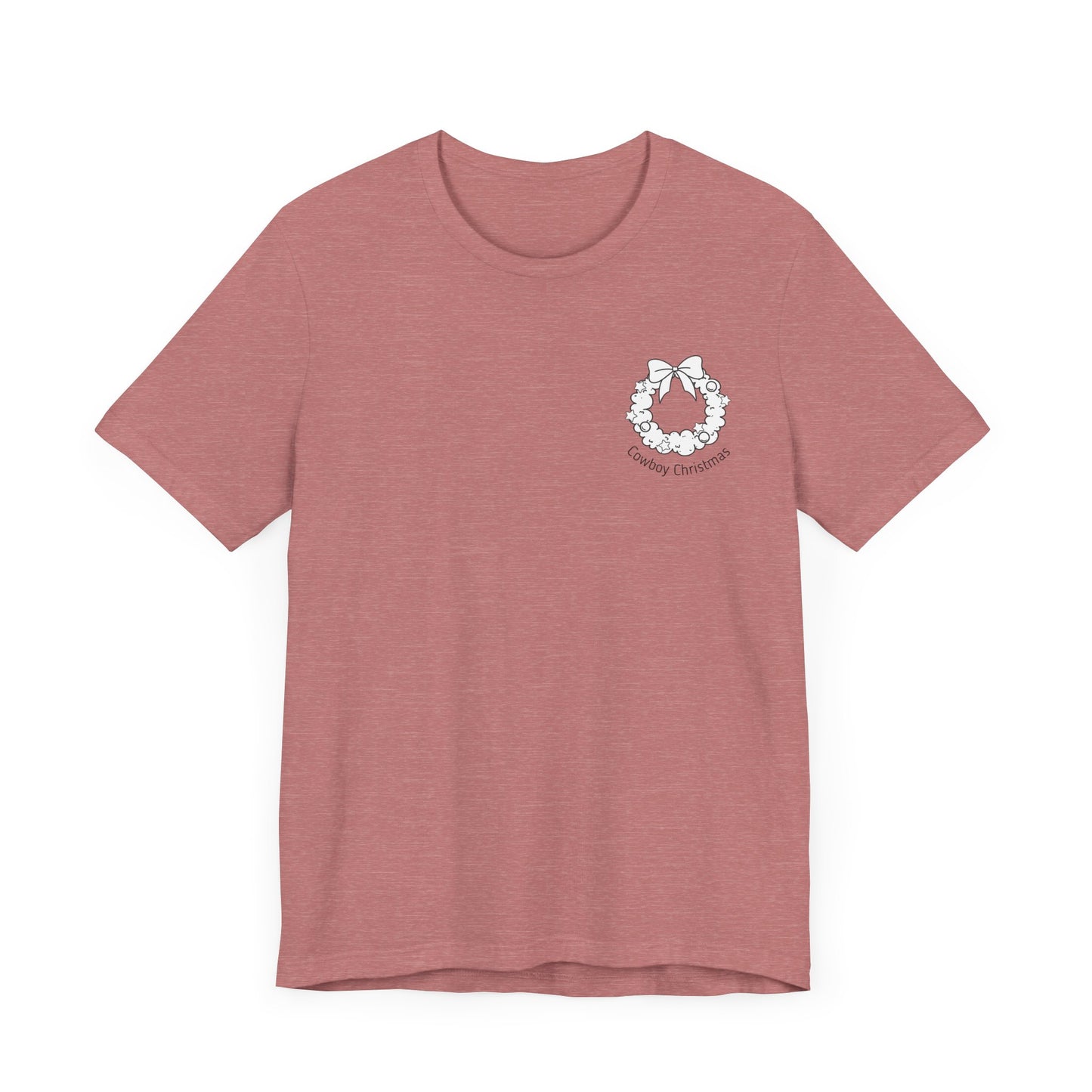 Cowboy Christmas Tee Shirt