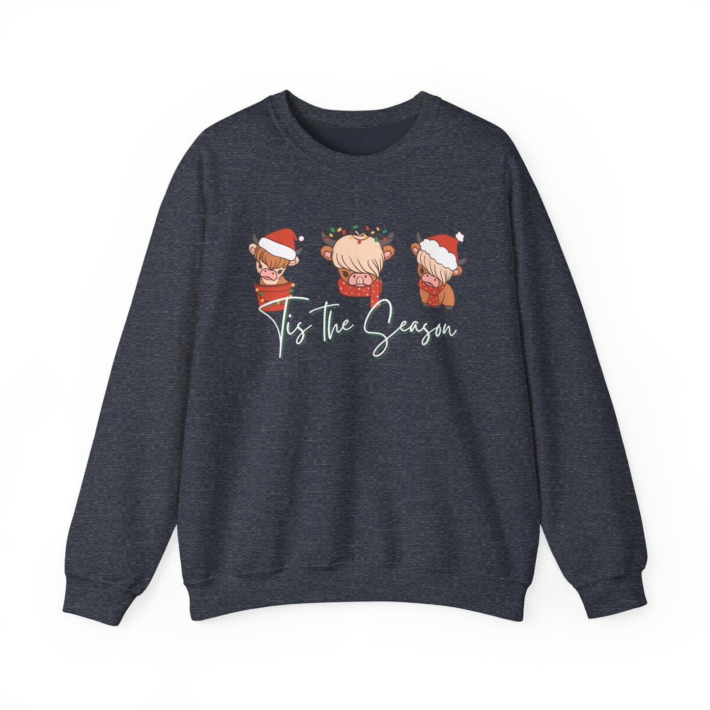 Christmas Highland Cow Sweatshirt