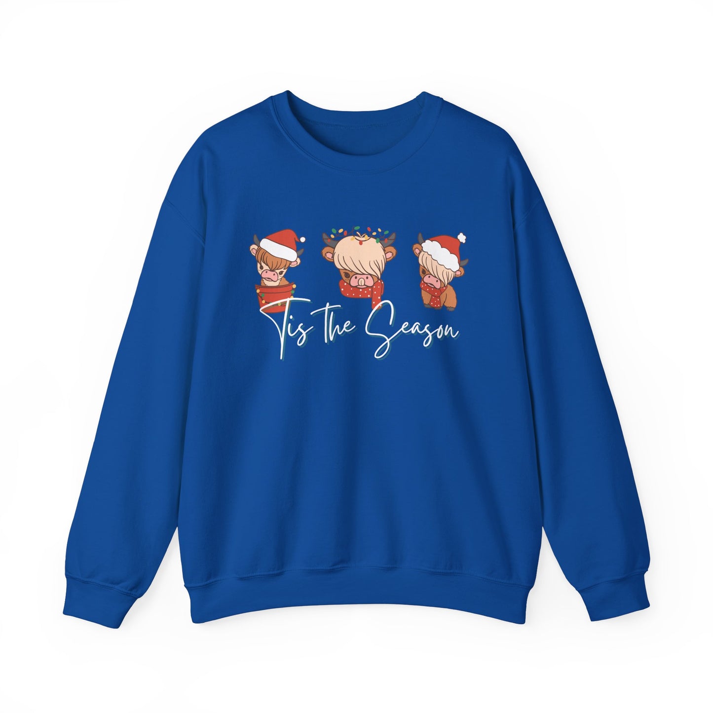 Christmas Highland Cow Sweatshirt
