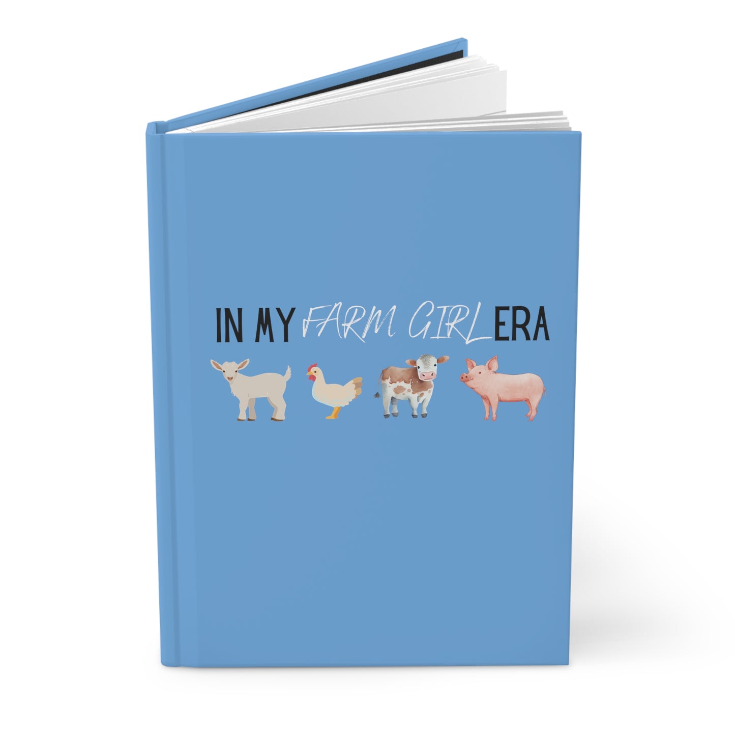 Farm girl blank journal