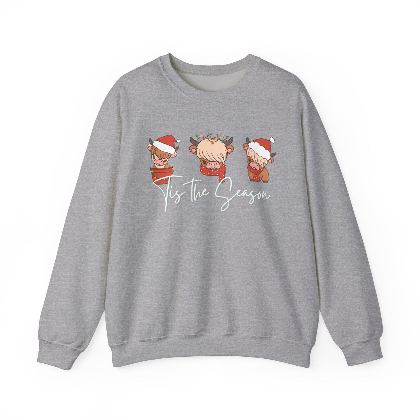 Christmas Highland Cow Sweatshirt