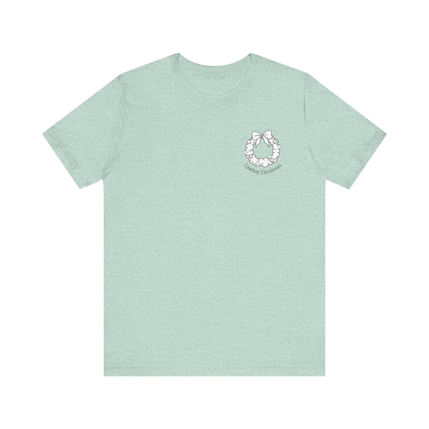 Cowboy Christmas Tee Shirt