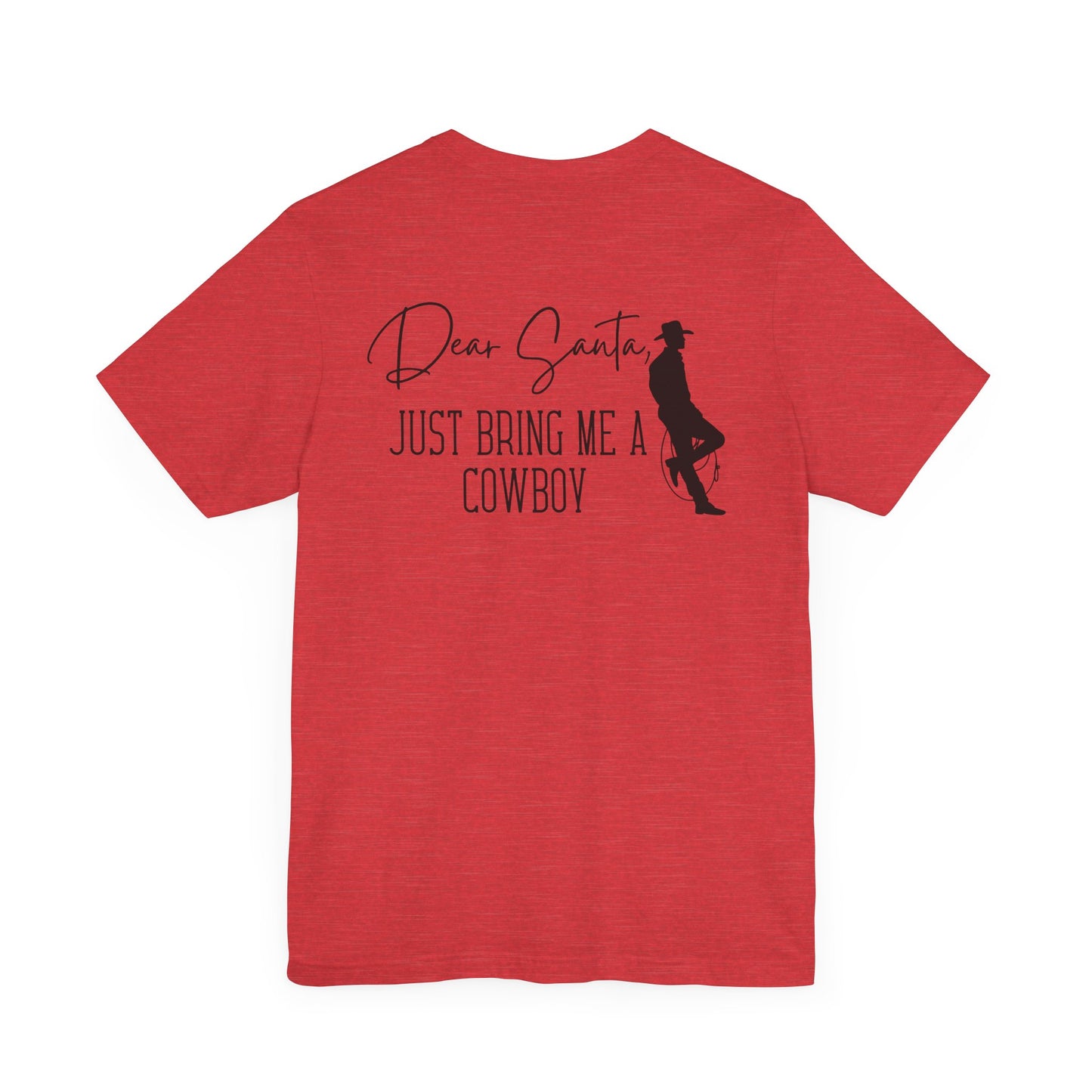 Cowboy Christmas Tee Shirt