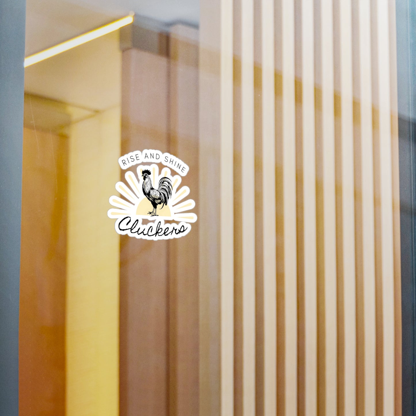 Cluckers sticker