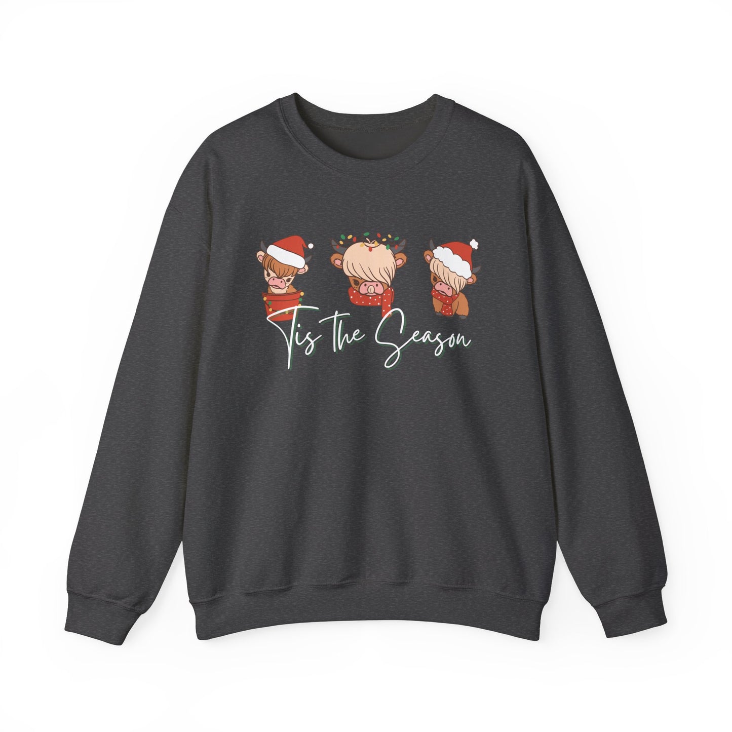 Christmas Highland Cow Sweatshirt