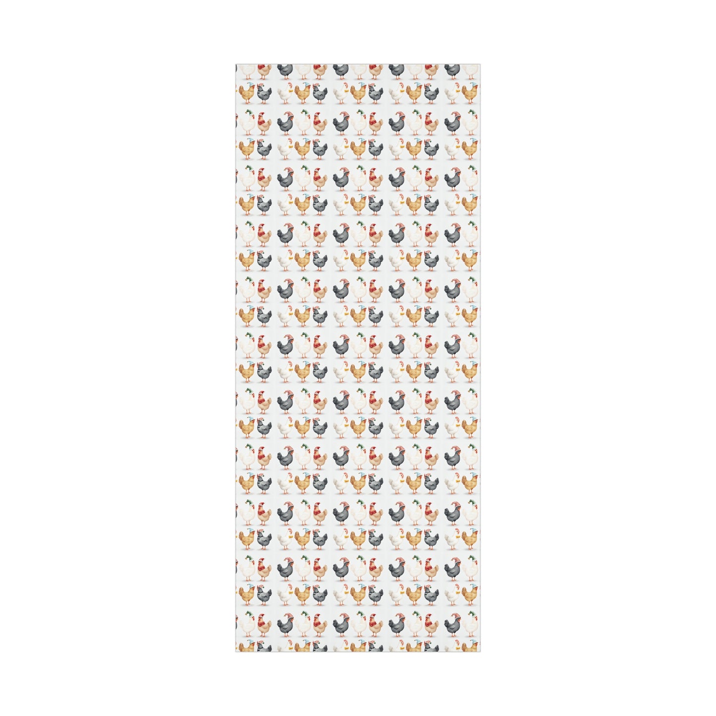 Christmas Chicken Wrapping Paper