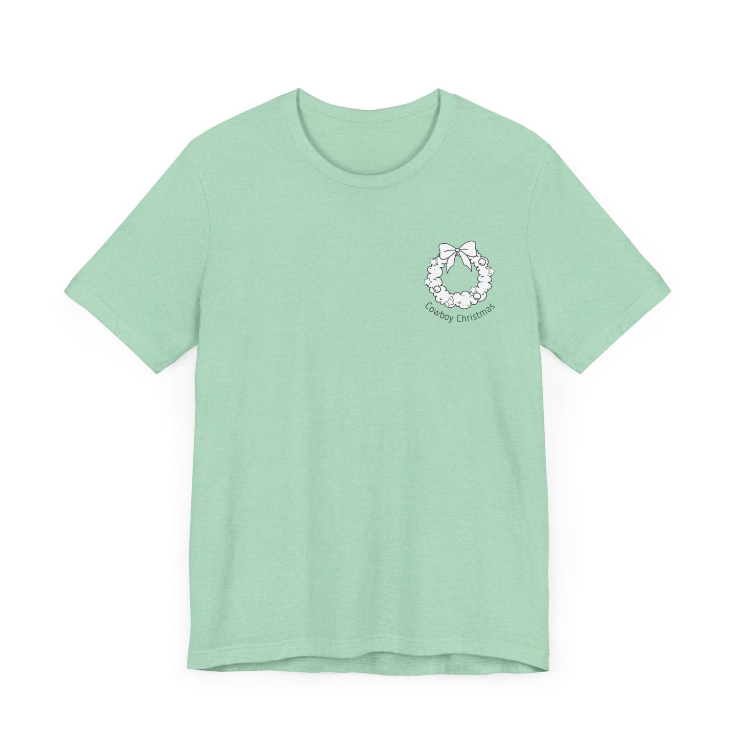 Cowboy Christmas Tee Shirt