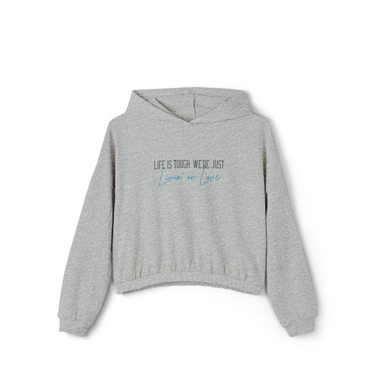 Livin on Love Cinched Hoodie