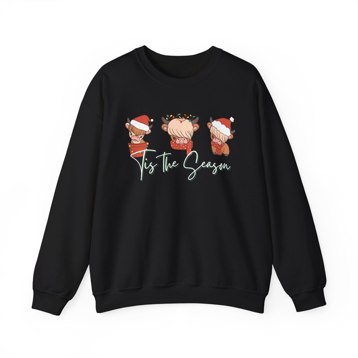 Christmas Highland Cow Sweatshirt